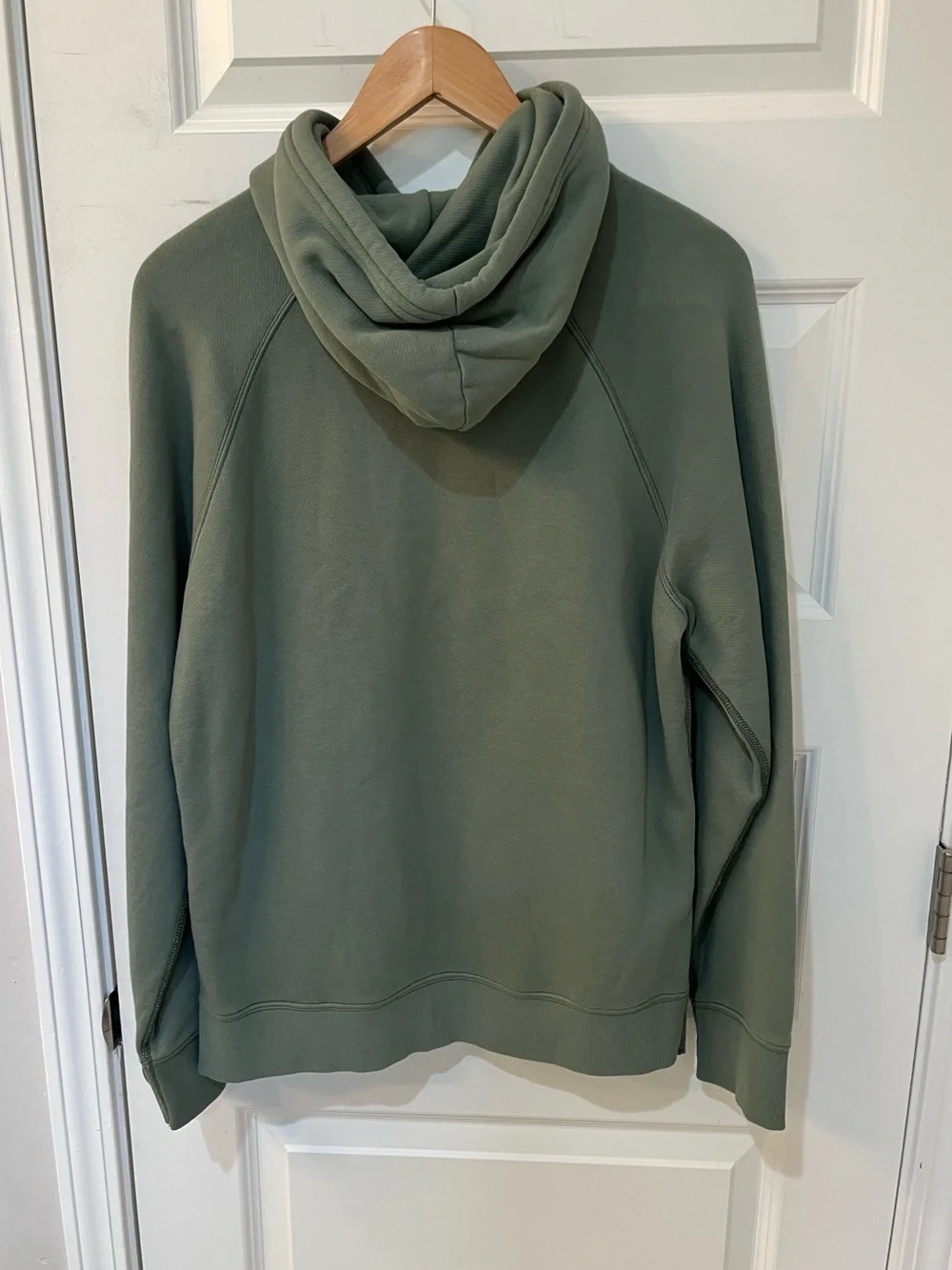 Faherty High Standard Fleece Hoodie Organic Pima Cotton Aspen Green Size‎ Small